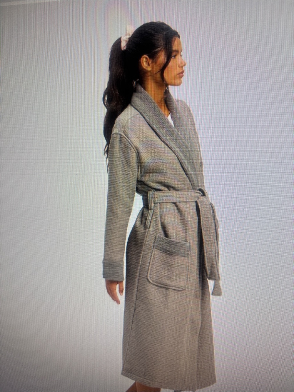 NWT Cozy Earth Waffle Bath Robe. XS/S UNISEX - Picture 3 of 5